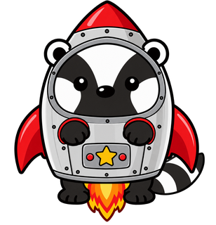 Cardie in a rocket suit